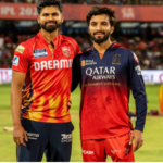 Royal Challengers Bengaluru Vs Punjab Kings Team Standings