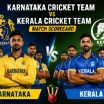 Karnataka Cricket Team Vs Kerala Cricket Team Match Scorecard