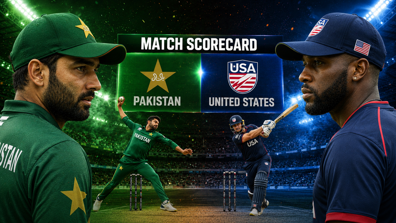 Pakistan National Cricket Team Vs United States National Cricket Team Match Scorecard