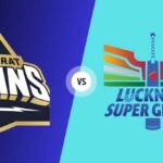 Lucknow Super Giants Vs Gujarat Titans Timeline