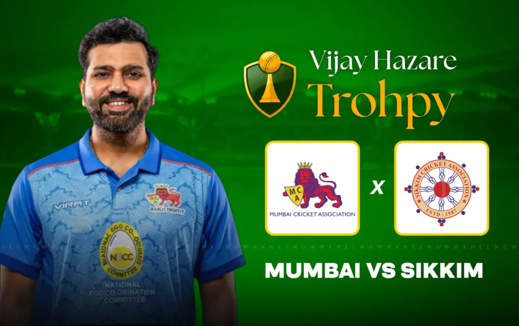Sikkim Cricket Team Vs Mumbai Cricket Team Stats